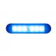Proiector stroboscopic albastru 130x28 LED, 12-24V, 9W, LDO 2781 Horpol