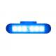 Proiector stroboscopic albastru 130x28 LED, 12-24V, 9W, LDO 2781 Horpol
