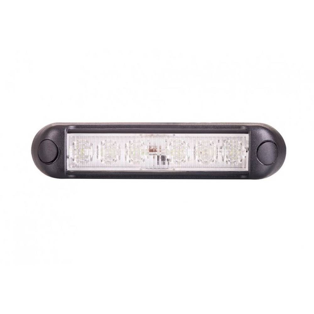 Proiector stroboscopic albastru 130x28 LED, 12-24V, 9W, LDO 2781 Horpol