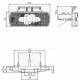Lampa gabarit 120x44, 4 LED-uri, cu semnalizare LKD 2218 Horpol