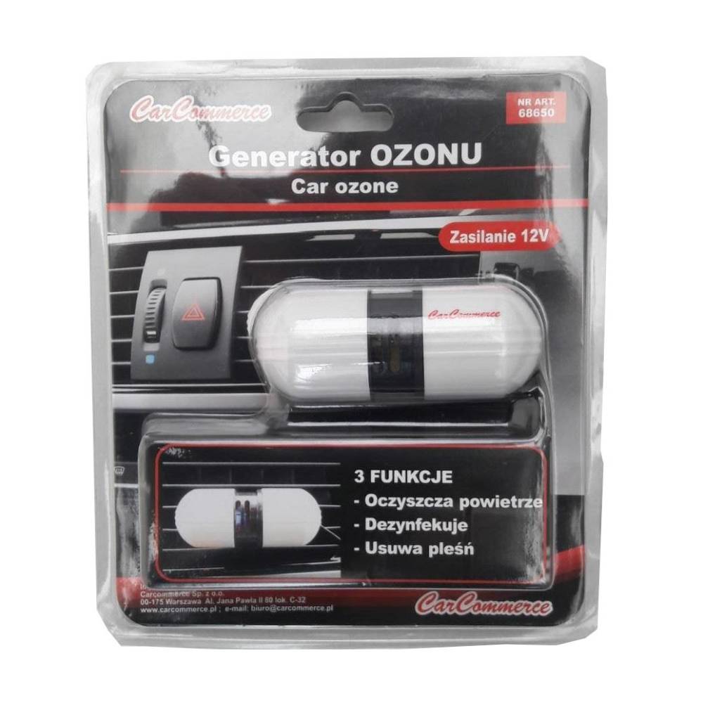 Purificator aer auto Ionizator aer, 12V, 68650 CarCo