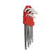 Set 9 chei imbus TorxH T10H-T50H stea, 190mm, 42013 CarCo