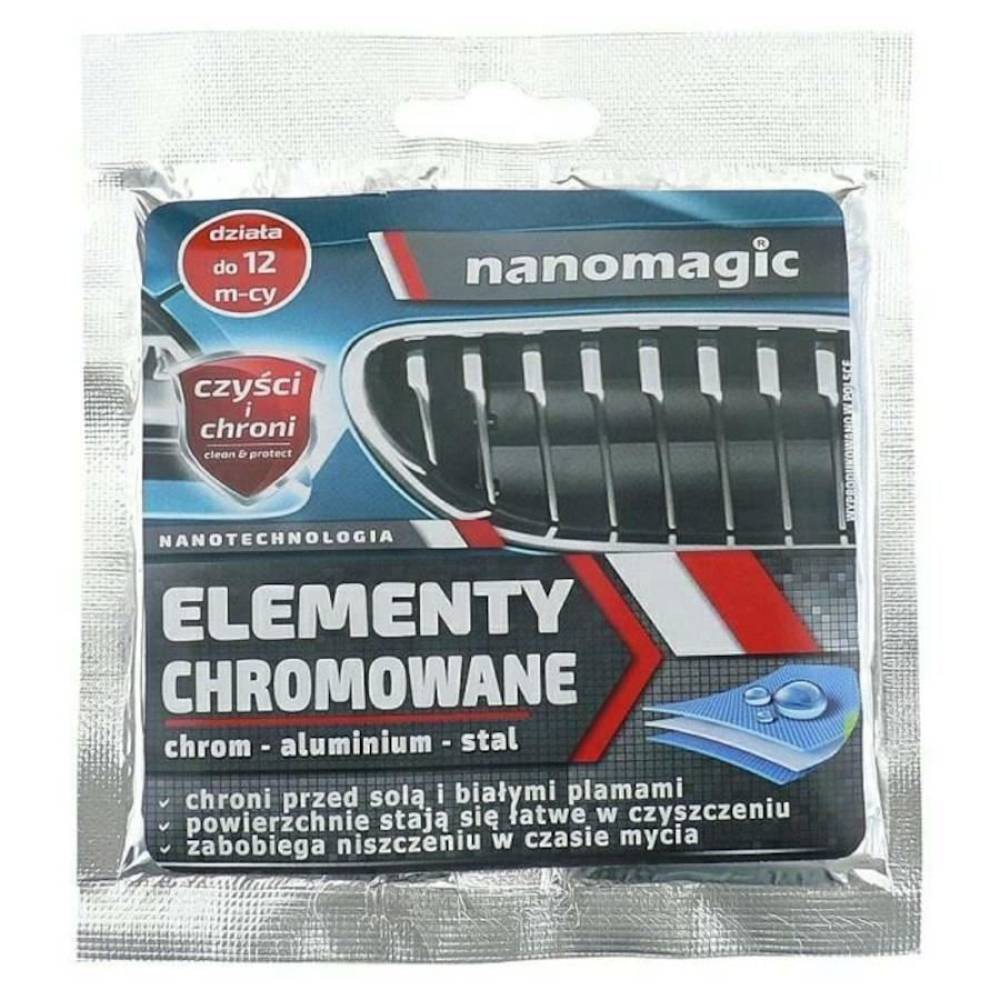 Servetele umede Nano pentru elemente crom ElementyChromowane, 06827 NanoMagic