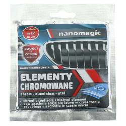 Servetele umede Nano pentru elemente crom ElementyChromowane, 06827 NanoMagic Servetele umede Nano pentru elemente crom ElementyChromowane, 06827 NanoMagic