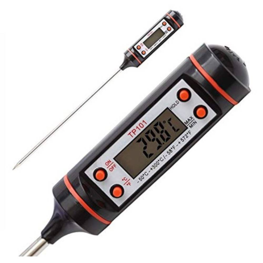 Termometru sonda alimentar, digital, 50 - 300C, 14.5cm Carmotion 86703