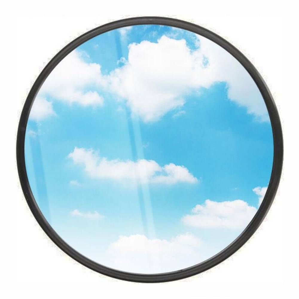 Oglinda panoramica rotunda, fi290mm, cu prindere pe teava cu nuca, Solus LP0285 G