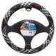 Husa volan 37-39cm material textil, British Style II 2505BS2 Car+