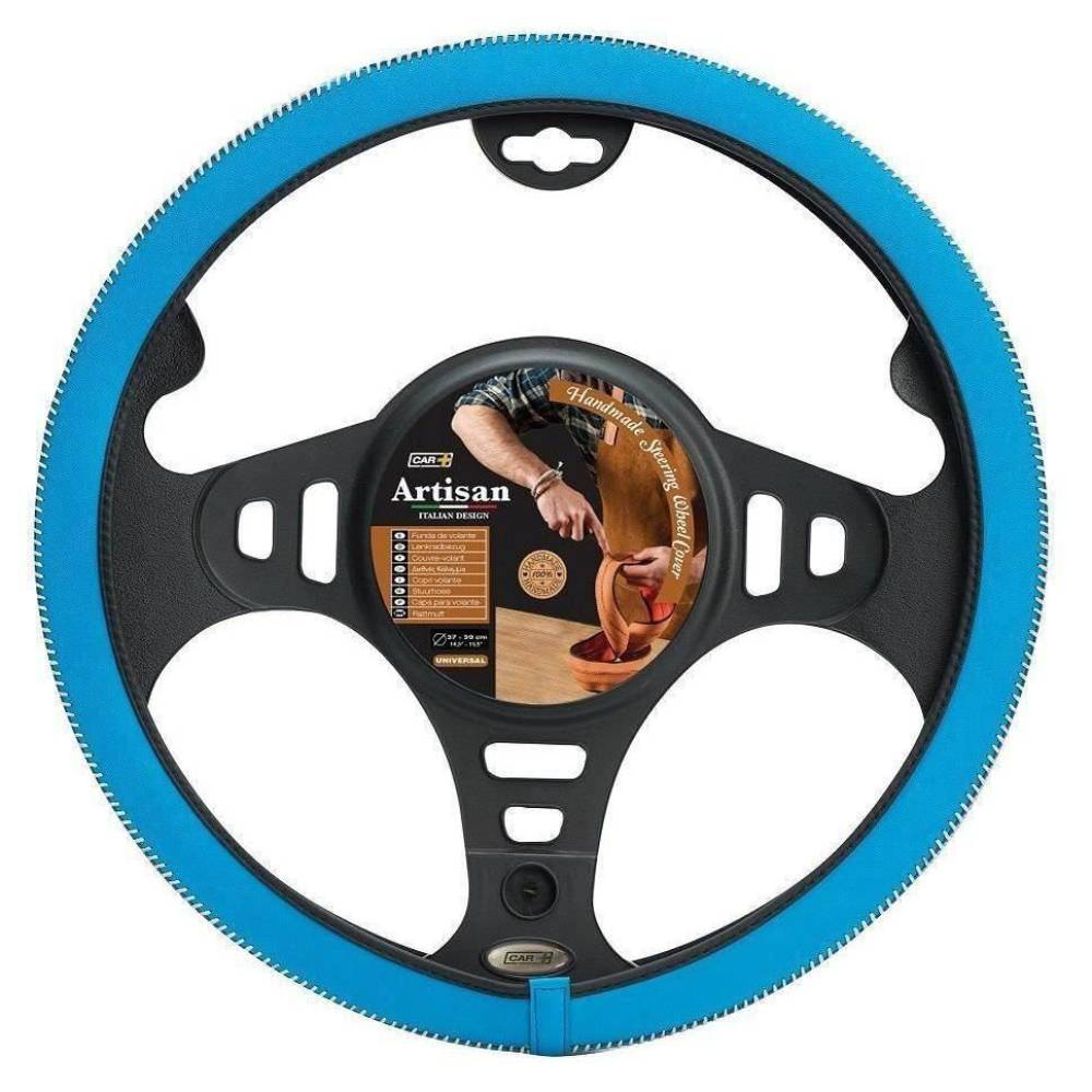 Husa volan 37-39cm, piele veritabila HMA10BL Car+