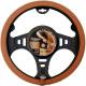 Husa volan 37-39cm, piele veritabila HMA70WN Car+