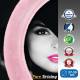Husa volan  plus roz Girly 37-39cm, 2505059 Car+