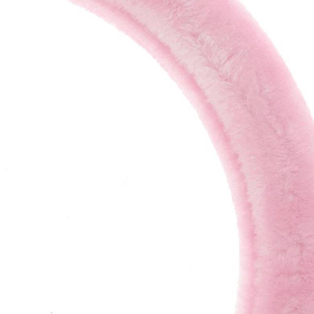Husa volan  plus roz Girly 37-39cm, 2505059 Car+