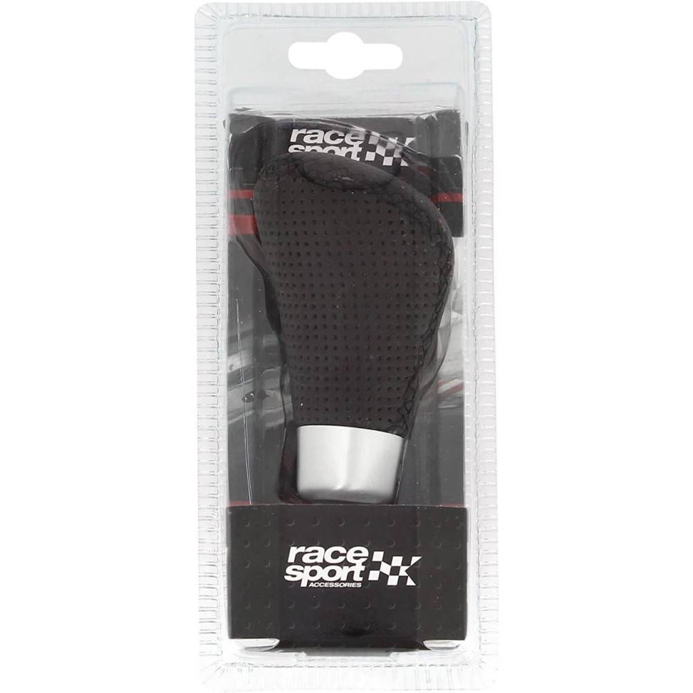 Maner schimbator viteze piele perforata RaceSport 2505GRB
