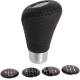 Maner schimbator viteze piele perforata RaceSport 2505GRB