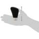 Maner schimbator viteze piele perforata RaceSport 2505GRB