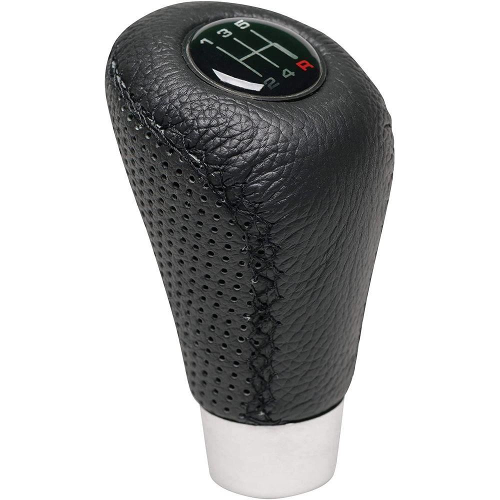 Maner schimbator viteze piele perforata RaceSport 2505GRB