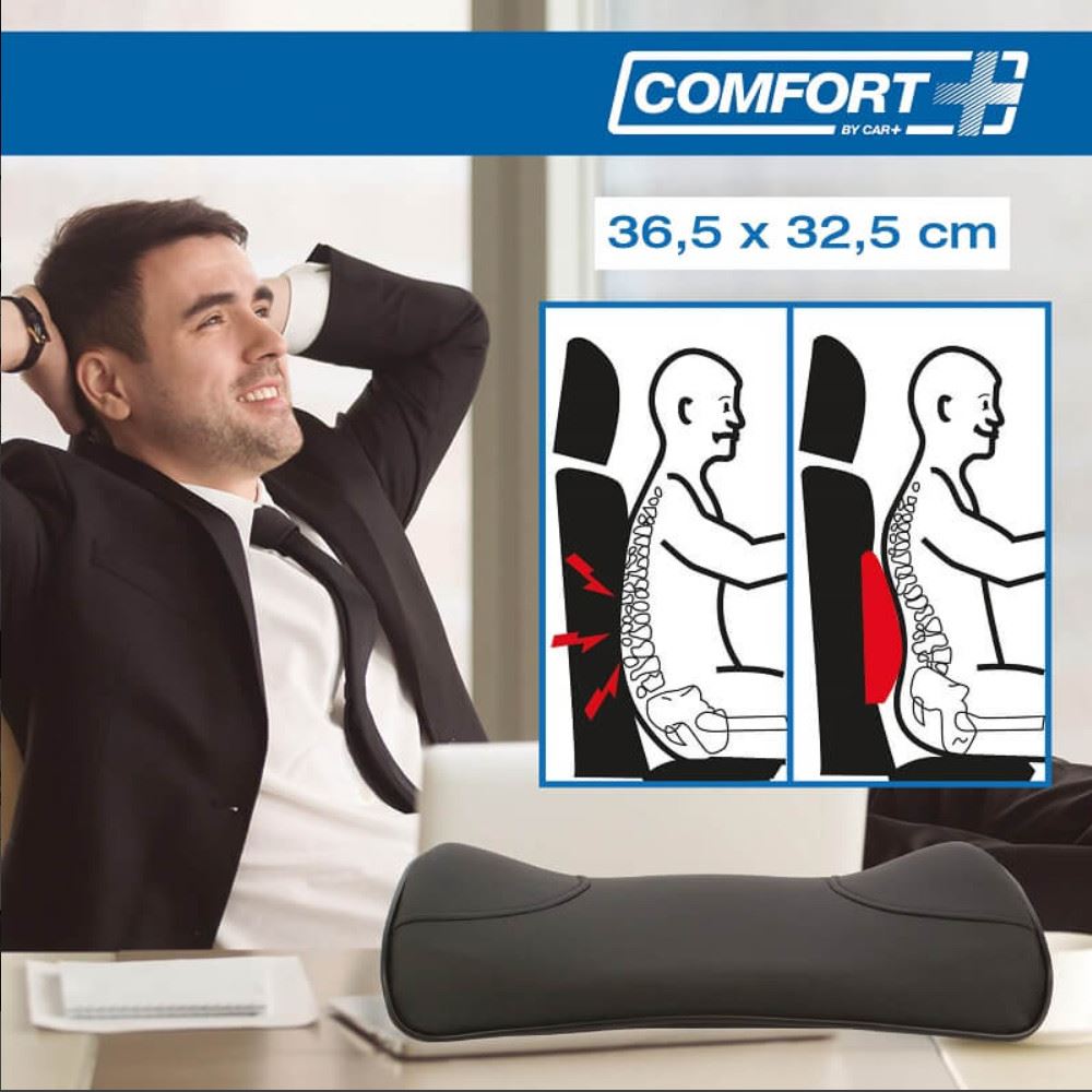 Perna spatar scaun cu spuma cu memorie, 36.5x32.5cm RK19020 Car+