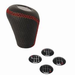 Maner schimbator viteze, piele perforata 2505GRG RaceSport Maner schimbator viteze, piele perforata 2505GRG RaceSport