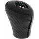 Maner schimbator viteze piele perforata, negru cu cusaturi negre 2505GBG RaceSport Maner schimbator viteze piele perforata, negru cu cusaturi negre 2505GBG RaceSport