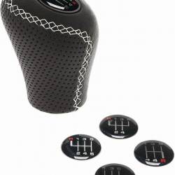 Maner schimbator viteze, piele perforata 2505GWG RaceSport Maner schimbator viteze, piele perforata 2505GWG RaceSport
