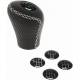Maner schimbator viteze, piele perforata 2505GWG RaceSport