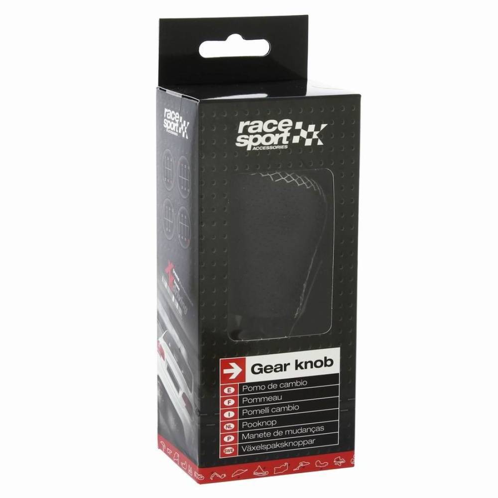 Maner schimbator viteze, piele perforata 2505GWG RaceSport