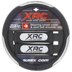 Set husa volan 37-39cm cu 2 huse centura 2505XRS RaceSport