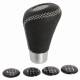 Maner schimbator viteze, piele perforata, cu inel 2505GRW RaceSport 