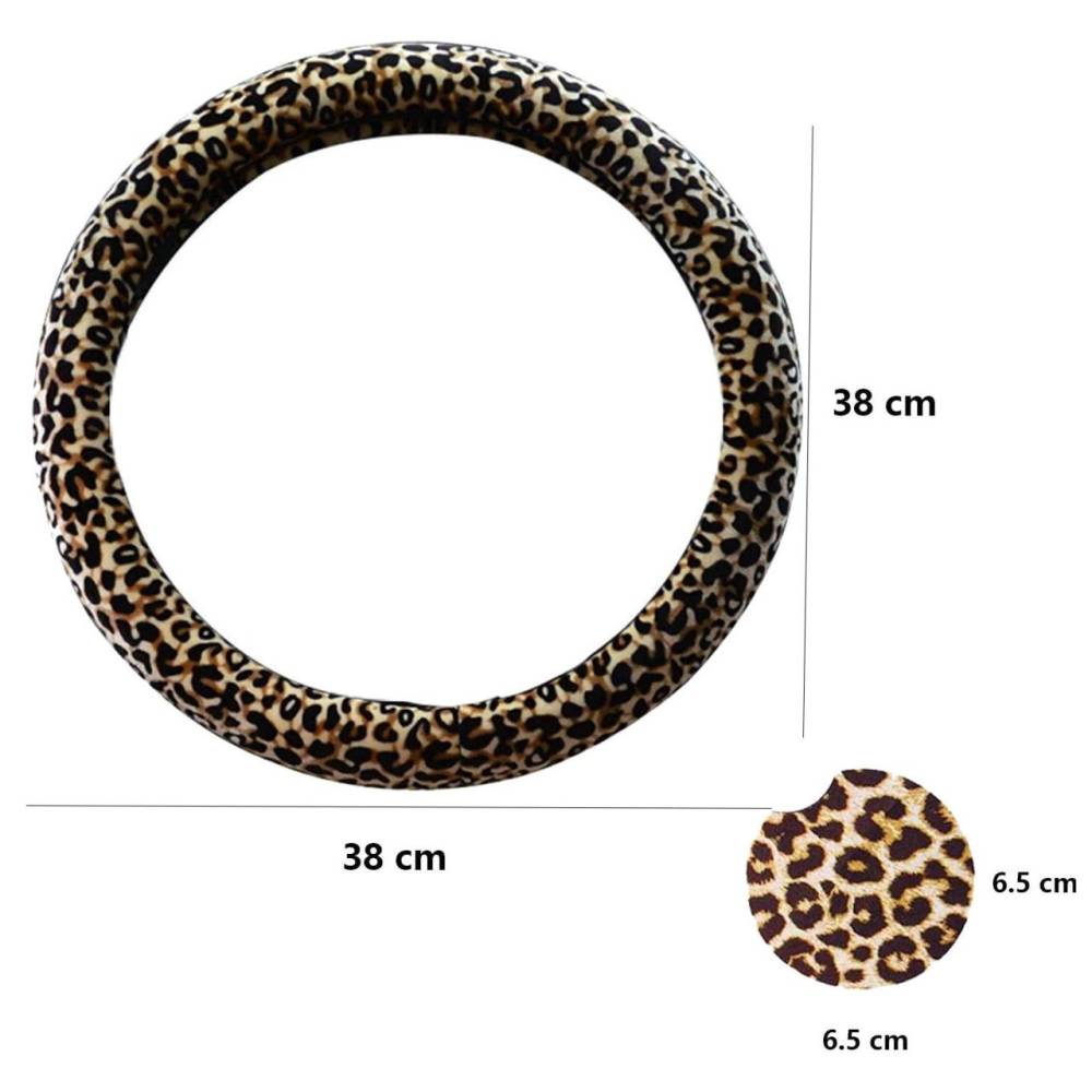 Husa volan, leopard, 37-39cm 2505067 Car+