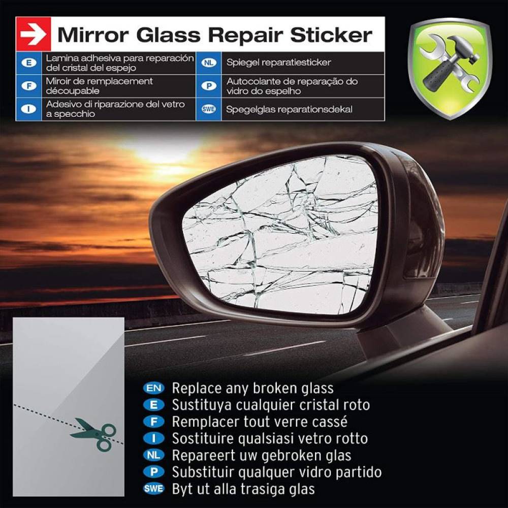 Folie autocolanta pentru reparat oglinda 253 x 178mm MGS5378 Car+ Folie autocolanta pentru reparat oglinda 253 x 178mm MGS5378 Car+