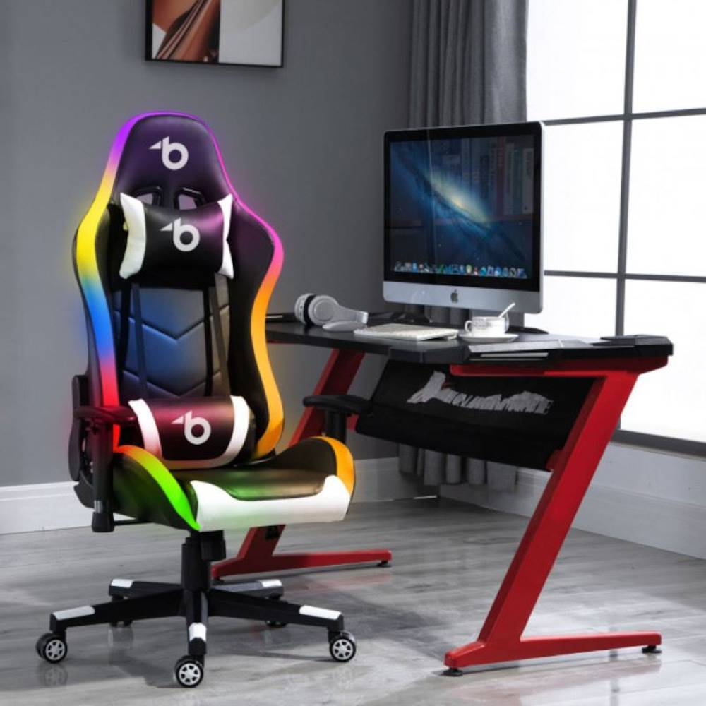 Scaun gamer LED RGB, cu telecomanda, BMD1112S Scaun gamer LED RGB, cu telecomanda, BMD1112S