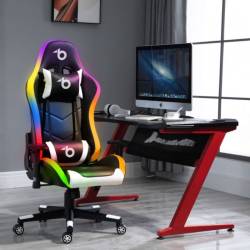 Scaun gamer LED RGB, cu telecomanda, BMD1112S Scaun gamer LED RGB, cu telecomanda, BMD1112S