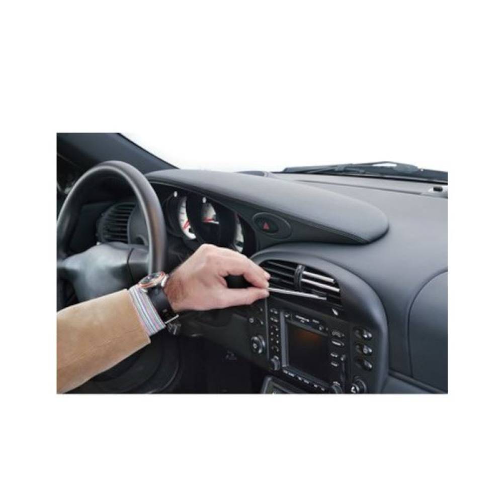 Set 6 bucati ornament grila ventilatie interior crom, VENT836 RaceSport