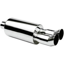 Toba sport finala, 485x60mm, dubla, Dtm Twin Silencer, PAN4000 Race Sport