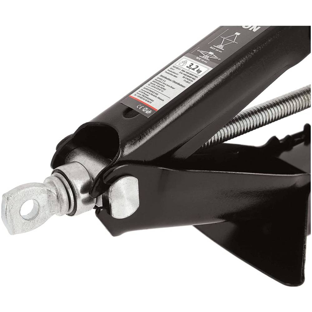 Cric foarfeca, 1.5T, 10.5-39.5cm, cu manivela, 2202001 Car+