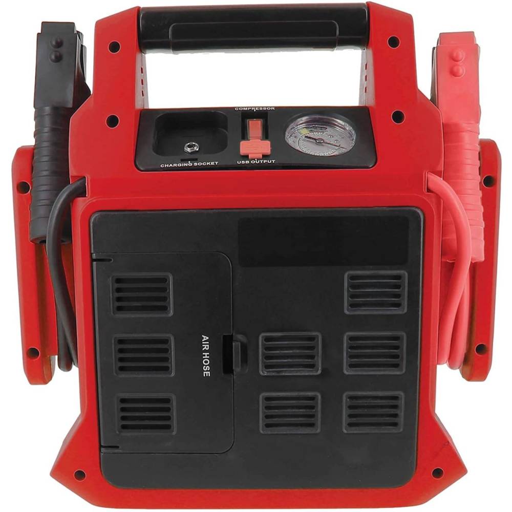 Jump starter robot pornire 12V, cu compresor, lanterna si priza 12V, 18Ah 35EP004 SwissDrive