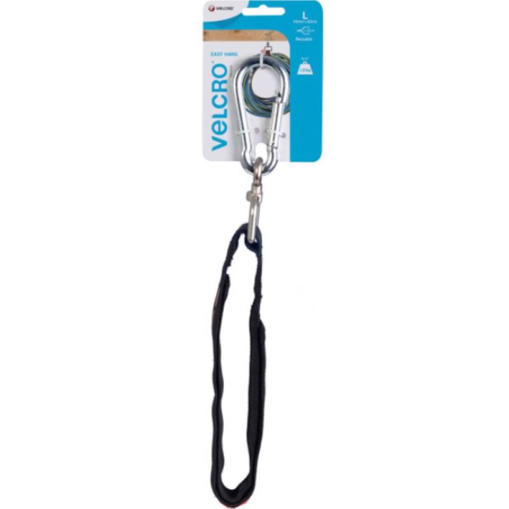 Curea de fixare velcro cu carabina L, 4,5x83cm, 120kg, VEL0395 Velcro