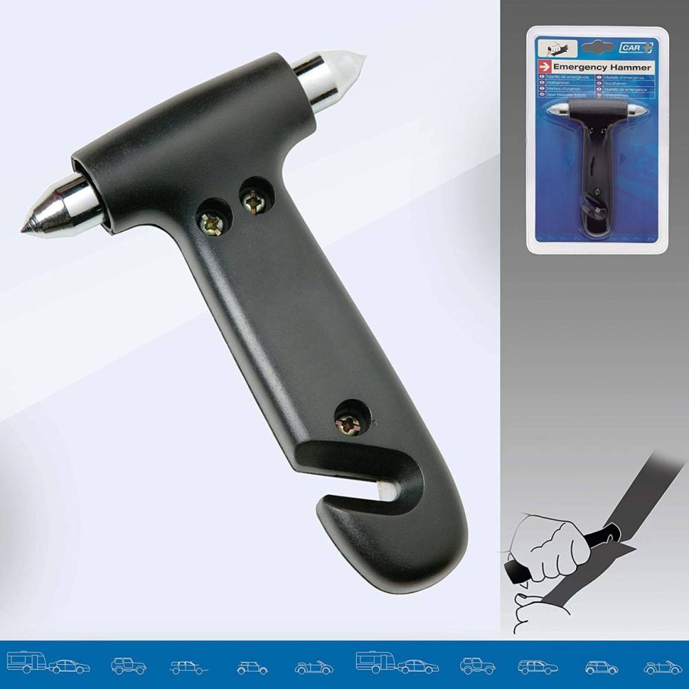 Ciocan de siguranta spart parbriz si cutter centura siguranta 3012362 Car+