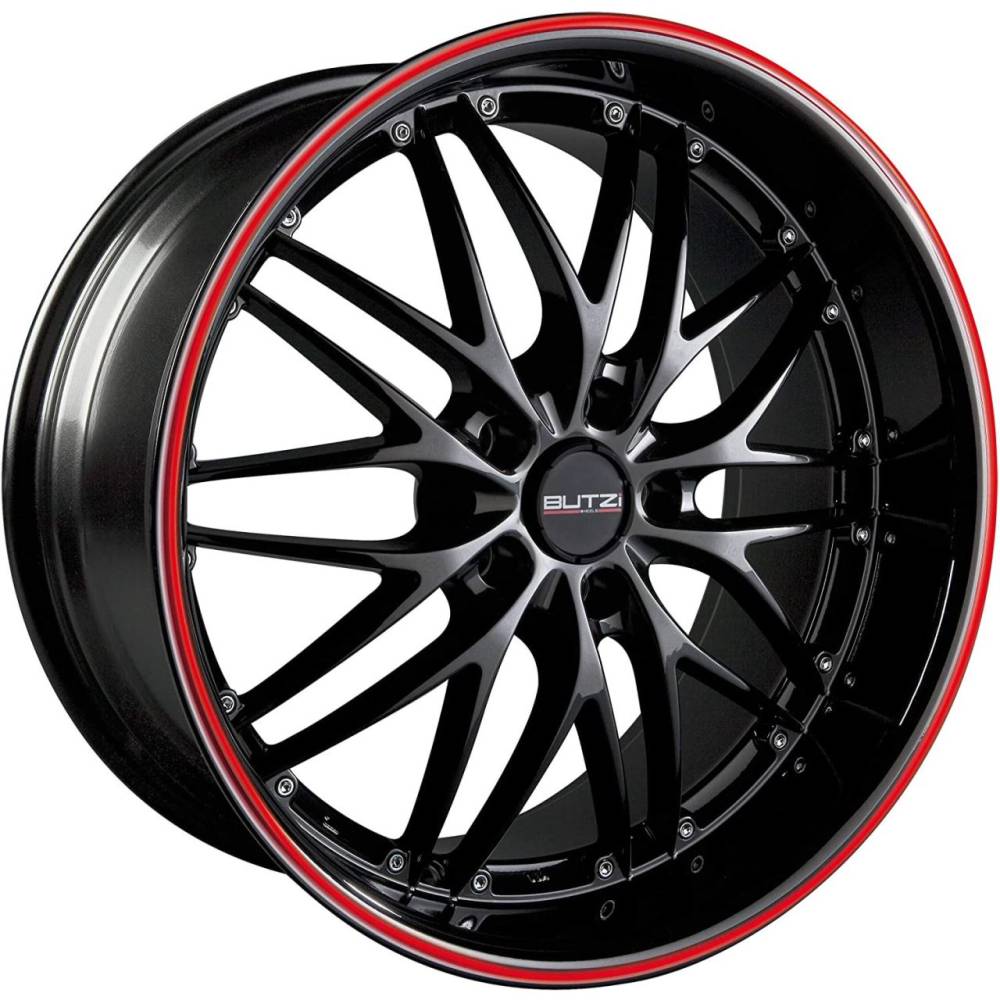 Autocolant ornament jante rosu, 4 role 5mm x 1.7m BZA56RD Butzi