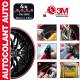 Autocolant ornament jante rosu, 4 role 5mm x 1.7m BZA56RD Butzi