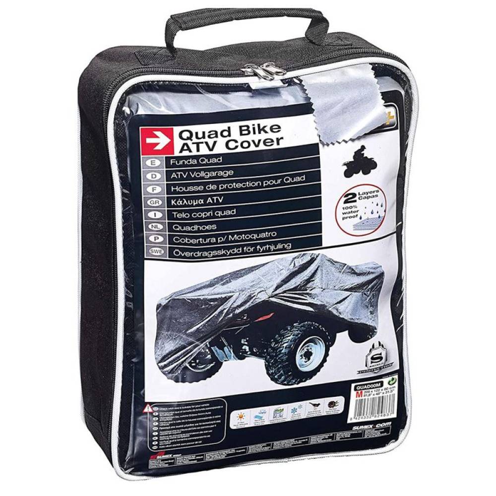 Prelata ATV, 208 x 122 x h 80cm QUAD00M Car+