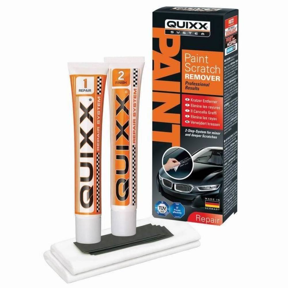 Kit pentru indepartarea zgarieturilor in 2 pasi pentru vopsea Quixx 10