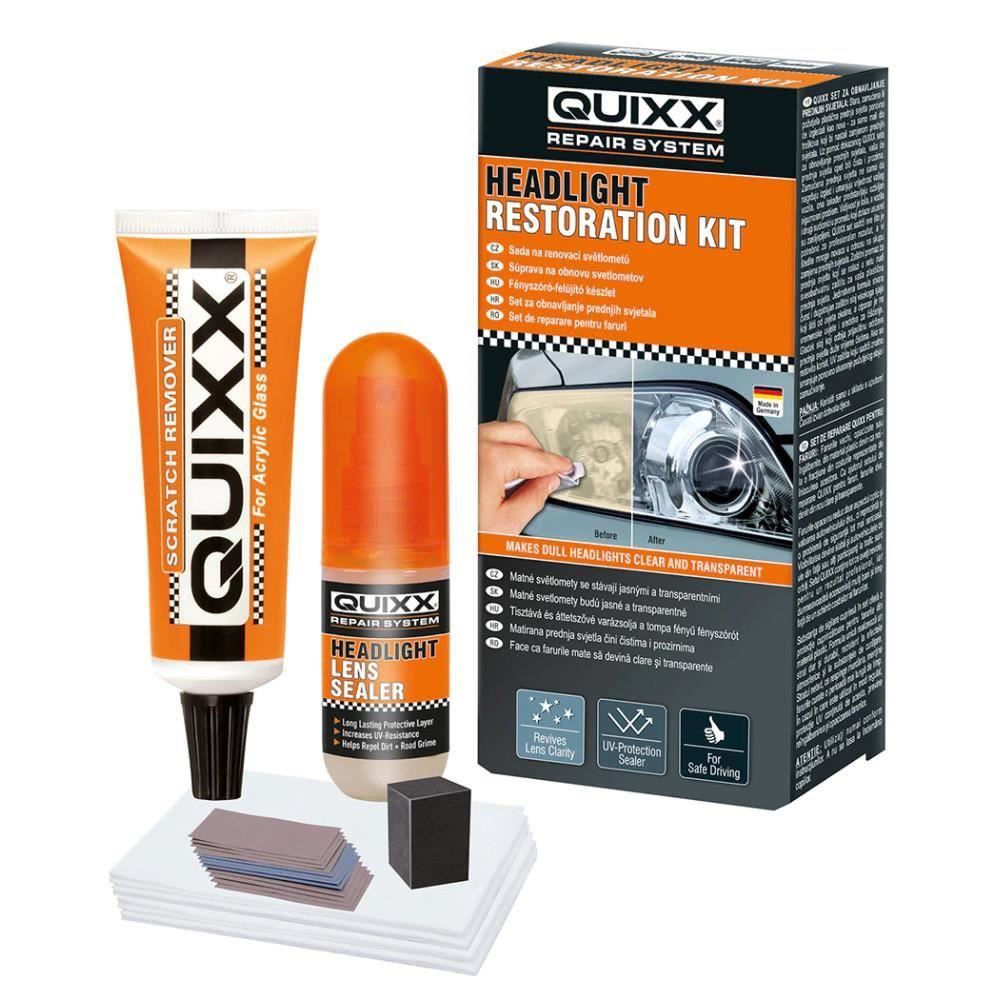Kit polish reparatie si lustruire faruri, 30ml si 50g, QUIXX30 Kit polish reparatie si lustruire faruri, 30ml si 50g, QUIXX30