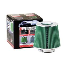 Filtru aer sport verde cu 4 adaptori AIRSTGR RaceSport