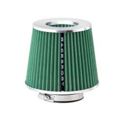 Filtru aer sport verde cu 4 adaptori AIRSTGR RaceSport