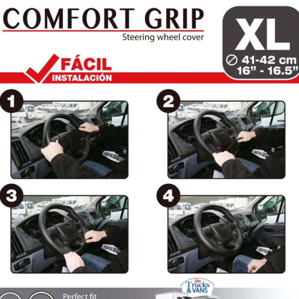 Husa volan 41-42cm, XL, microbuz, van, etc Comfort Grip 2506452 Car+
