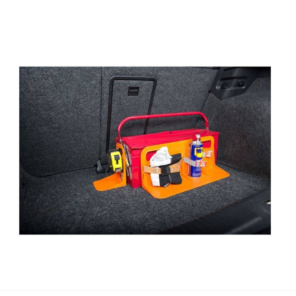Organizator portbagaj pentru fixare bagaje, 34cm Orange, Stayhold SH001FR