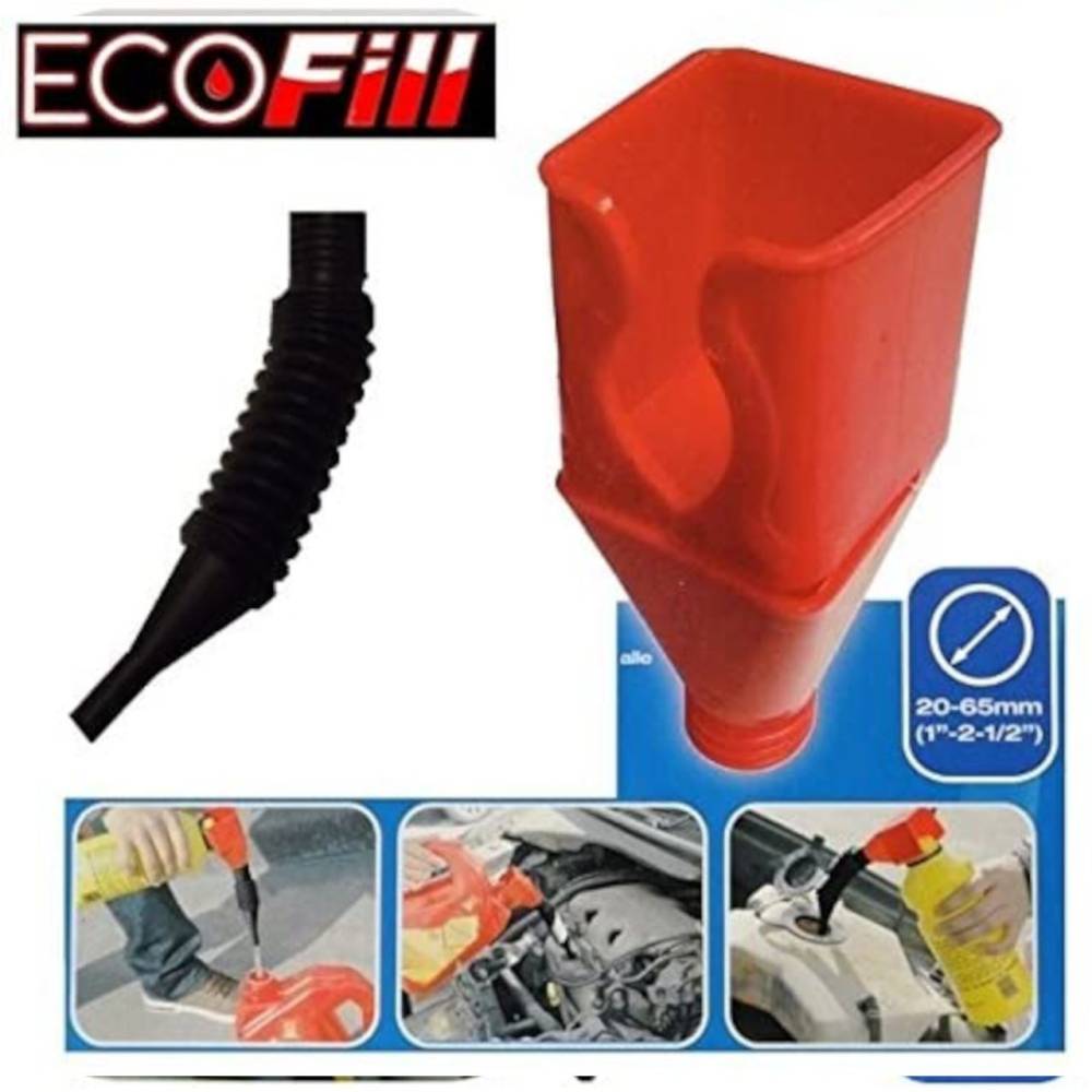 Palnie flexibila cu adaptor turnare din sticla, ECOFILL, FILLEXP Car+