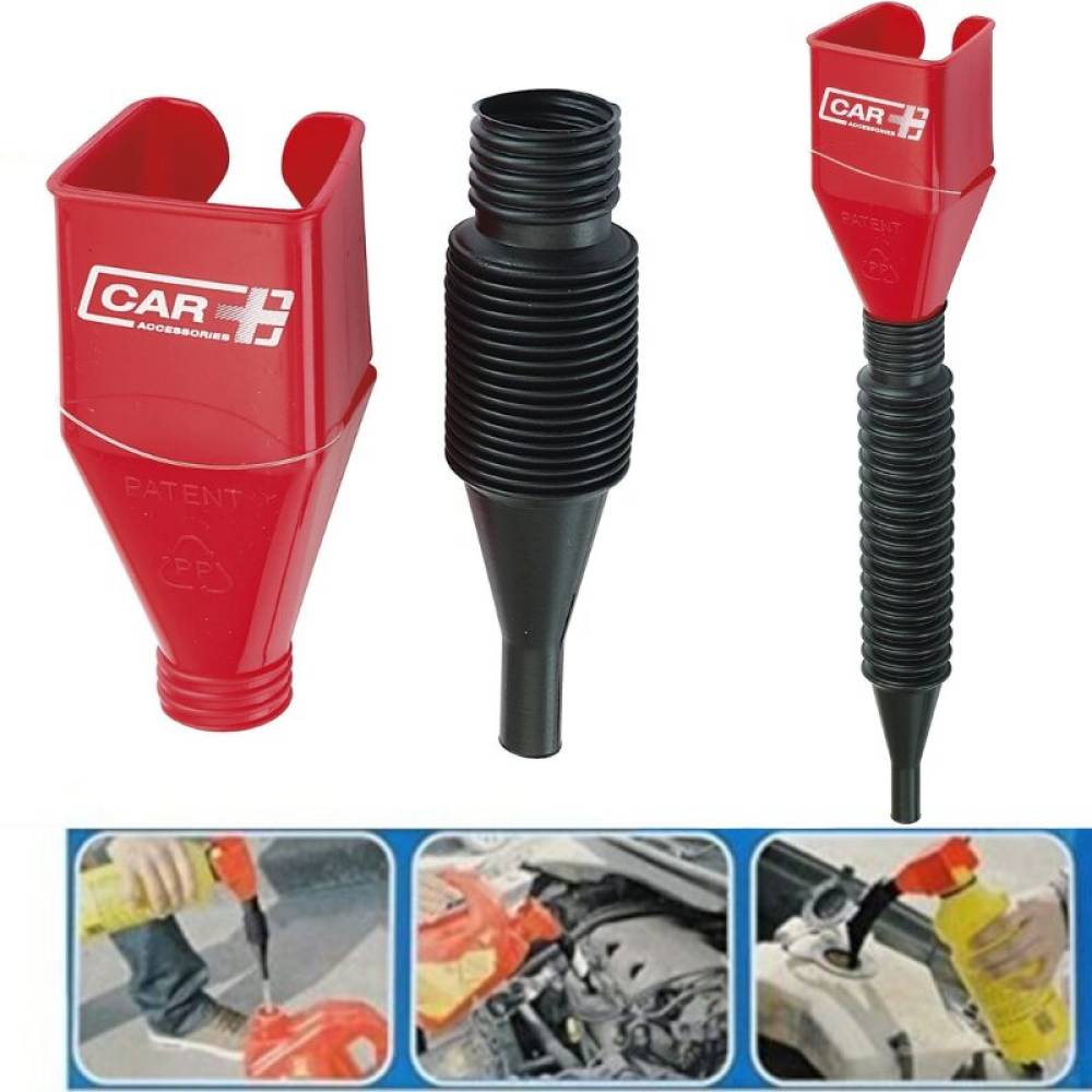Palnie flexibila cu adaptor turnare din sticla, ECOFILL, FILLEXP Car+