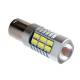 Bec stop frana 21 LED-uri, 12/24V, P21/5W, BAY15d CanBus, cu lupa, 93742 EVO Performance