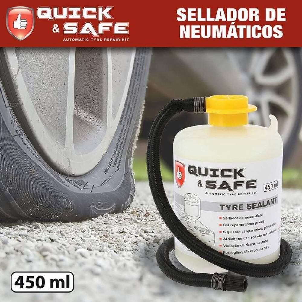 Solutie antipana, refill compatibil cu toate compresoarele, 450ml, Quick & Safe RP11002 Solutie antipana, refill compatibil cu toate compresoarele, 450ml, Quick & Safe RP11002
